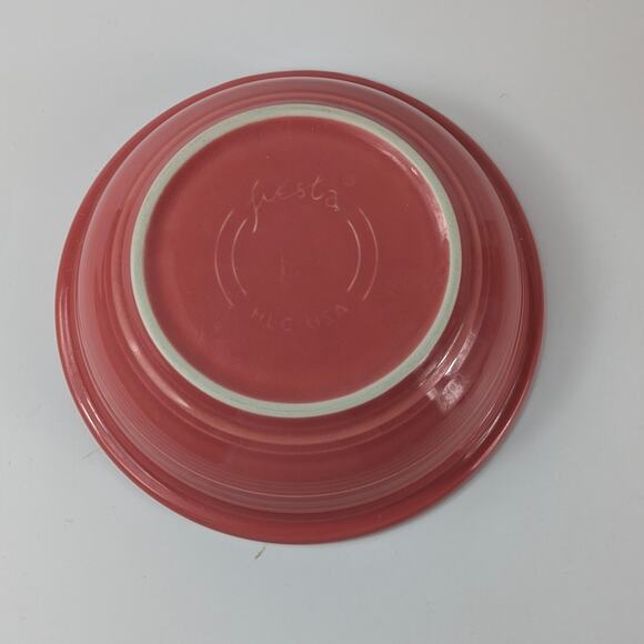 Fiestaware Persimmon Vegetable Bowl Retired Replacement Modern Vintage 95-08 - Picture 4 of 10
